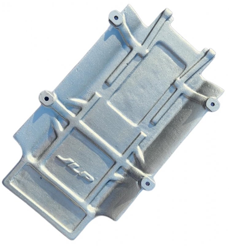 Extended Ride Plate For Kawasaki Jet Ski Js440 Js550 550sx 2 In Performance Jetpump Cover Silver Aluminum Machined Finish