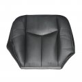 Secosautoparts Passenger Side Bottom Dark Gray 692 69i Replacement Leather Seat Cover Compatible With Chevy Silverado Avalanche