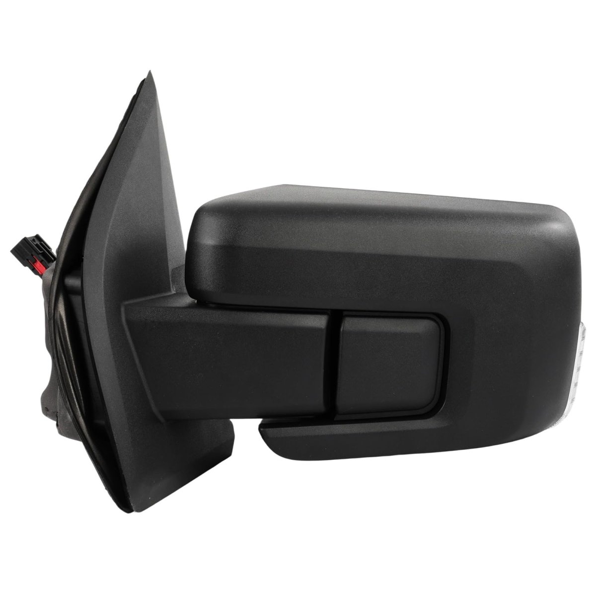 Tow Mirror 2021-2024 Ford For F150 Pickup Truck With Power Adjusted Heated Turn Singal Light Puddle Bilnd Spot Black Cap