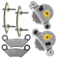 Niche Front Left Right Brake Caliper Pad Set For 2014-2018 Polaris Sportsman 850 1000 Higher Lifter 