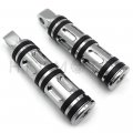 Httmt Mt216-099 Pa010x2 Edge Footpegs Compatible With Suzuk Boulevard Intruder S83 Vs1400 Marauder 800 Vz800