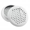 20 Pcs Circular Soffit Vents 2 1 In 53mm Stainless Steel Round Mesh Hole Louver Vent For Kitchen Bathroom Cabinet Wardrobe And 