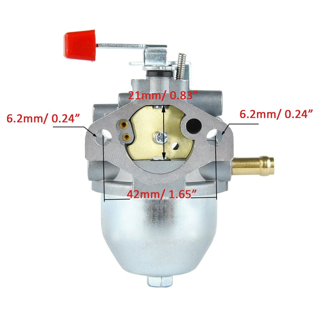 0c1535asrv Carburetor For Generac 4000xl 4000exl 7 8hp Generator Gn220 97747 C1535 Dp90876 Nikki Carb With 2 Gaskets 1 Fuel