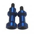 Pro-tek Blue Swing Arm Spools For Kawasaki Zzr600 Zzr-600 2005 2006 2007 2008 2009 Zzr 600 Spool Sliders 10mm Blue 