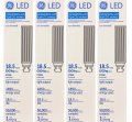 4 Bulbs Ge 39289 Led Replacement For Cfl 18 5 Watts Gxq Base Compatibility With 4 Pin Sockets