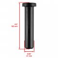 Caltric Front A-arm Long Bushings Compatible With Polaris Hawkeye 300 2006 2009-2011