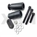 Smt-no Cut Frame Slider Crash Protector Compatible With 2006 2007 Yamaha Yzf R6 Yzfr6 Carbon B00ruecu6g