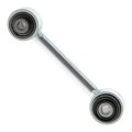 Adjustable Lateral Link For 2005 2006 2007 2008 Dodge Magnum Steel With Rubber Bushing Black Front Position 