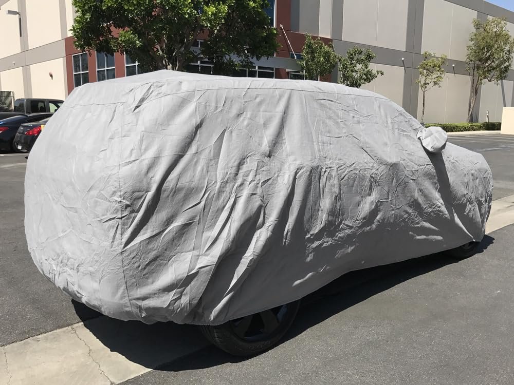 Custom Fit Car Cover For Subaru Crosstrek Suv Heavy Duty All Weatherproof Ultrashield Full Exterior Protection Gray With