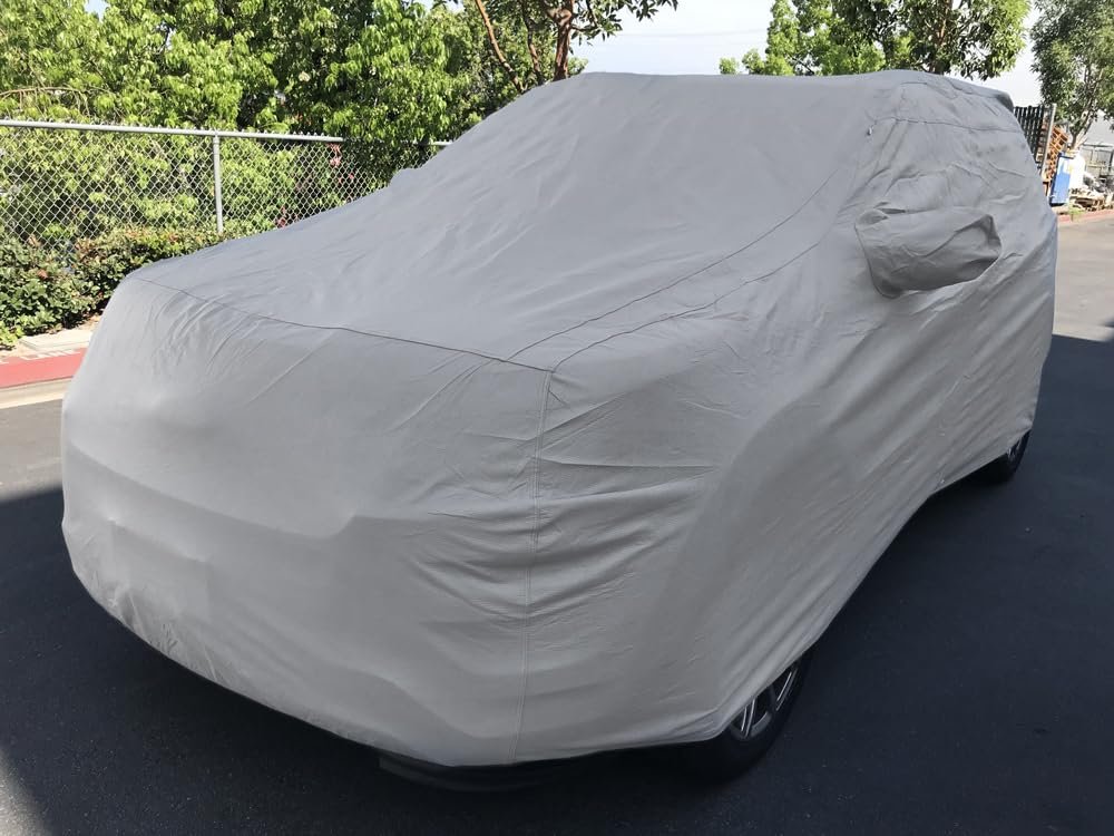 Custom Fit Car Cover For Subaru Crosstrek Suv Heavy Duty All Weatherproof Ultrashield Full Exterior Protection Gray With
