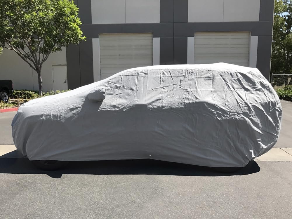 Custom Fit Car Cover For Subaru Crosstrek Suv Heavy Duty All Weatherproof Ultrashield Full Exterior Protection Gray With