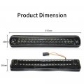 Opp Ulite Led Third Brake Light For 1988-1998 C1500 K1500 Chevy Silverado Gmc Sierra 1988-2000 Gmc C Red White High Mount