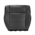 Front Passenger Side Bottom Black Artificial Leather Seat Cover Replacement For 2007-2012 