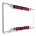 University Of Nevada Las Vegas Unlv Rebels Metal License Plate Frame For Front Or Back Car Officially Licensed Mascot 