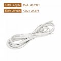 Uxcell Screen Spline 15m 49 21ft Silicone Sealing Strip Window Retainer 4mm Od White