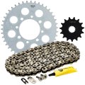 Niche Drive Sprocket Chain Combo For Suzuki Tu250x Front 15 Rear 43 Tooth 520 Standard 108 Links