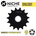 Niche Drive Sprocket Chain Combo For Suzuki Tu250x Front 15 Rear 43 Tooth 520 Standard 108 Links