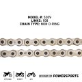 Niche Drive Sprocket Chain Combo For Suzuki Tu250x Front 15 Rear 43 Tooth 520 Standard 108 Links