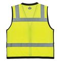 Ergodyne Glowear 8253hdz Ansi High Visibility Heavy-duty Mesh Surveyors Reflective Safety Vest Lime Small Medium 