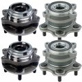 Motorbymotor Front Rear Wheel Hub Bearing Assembly With 5 Lugs Fits For 2013 Infiniti Jx35 2014-2019 Qx60 2013-2019 Nissan 