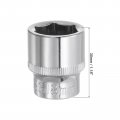 Uxcell 3 8-inch Drive 18mm 6-point Shallow Socket Metric Cr-v