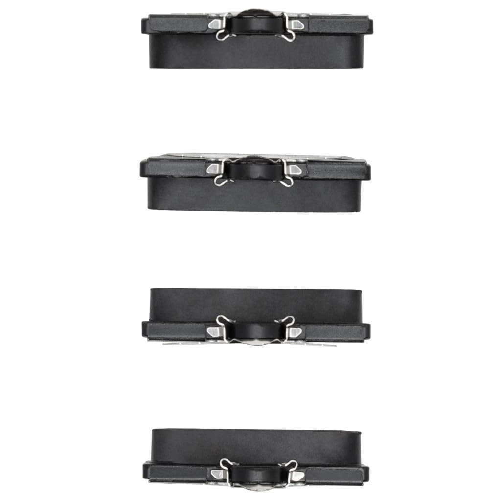 Disc Brake Pads For Mercedes Benz Slk300 2009010 2011 Front Position 2 87 Inner Height 2 35 In Pad Width