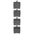 Disc Brake Pads For Mercedes Benz Slk300 2009010 2011 Front Position 2 87 Inner Height 2 35 In Pad Width