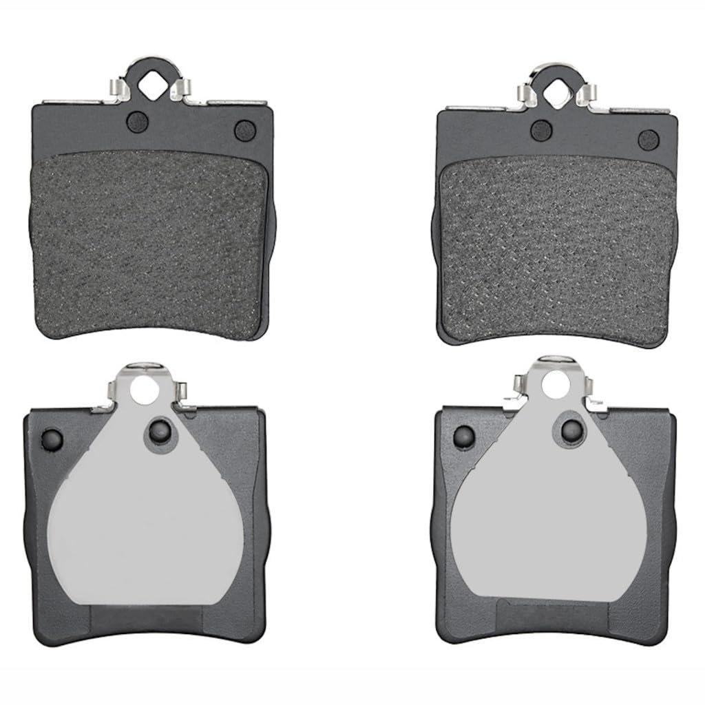 Disc Brake Pads For Mercedes Benz Slk300 2009010 2011 Front Position 2 87 Inner Height 2 35 In Pad Width