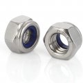 M3-0 5 Nylon Insert Hex Lock Nuts Locknuts Stainless Steel 18-8 304 Bright Finish Locknut Perect For Industrial And 