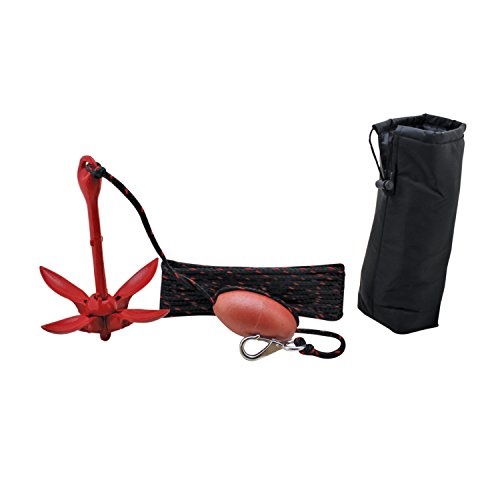 Extreme Max 3006 6548 Boattector Complete Pwc Grapnel Anchor Kit With Rope Marker Buoy Storage Bag 3 5 Lb