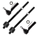 4pc Front Inner And Outer Tie Rod End Es3667 Ev81003 For Ford Explorer 2001 2003