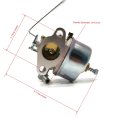 Carburetor With Gasket For Tecumseh H35-45465k H35-45465m H35-45466k Tillers Fits Many H25 H30 H35 Series Models