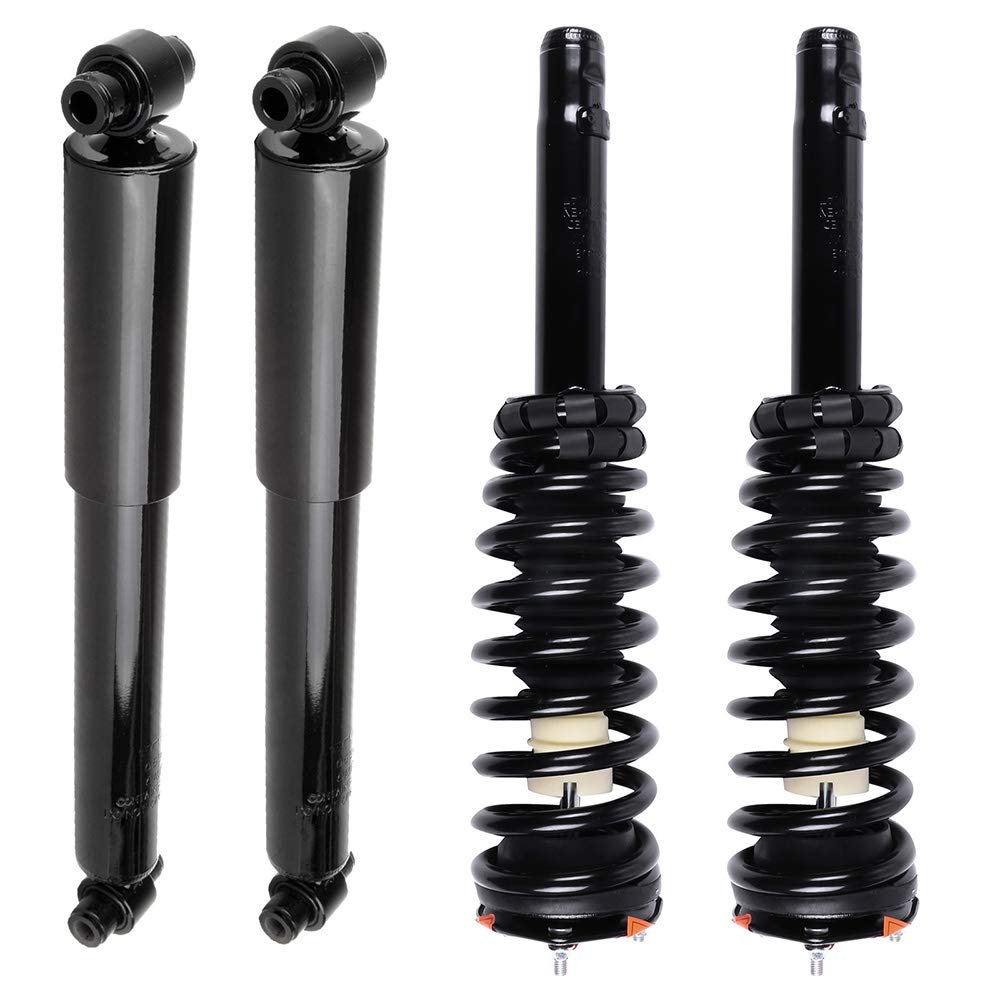 Spring Strut Assembly Completes Shocks Fits 2010 2011 For Fusion Mercury Milan 272596 344363 Replace Strut