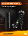 Spring Strut Assembly Completes Shocks Fits 2010 2011 For Fusion Mercury Milan 272596 344363 Replace Strut