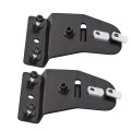 Tower Brackets For Fiamma Awning 8020 15 Series Extended Crossbars Sprinter Aluminum Black 