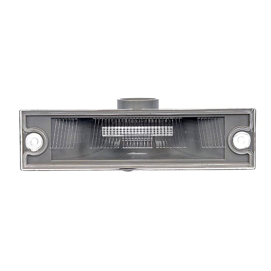 License Plate Light Lens For Chrysler Lhs 1999 2000 2001 Gray Replacement Bulb Excluded Standard Style
