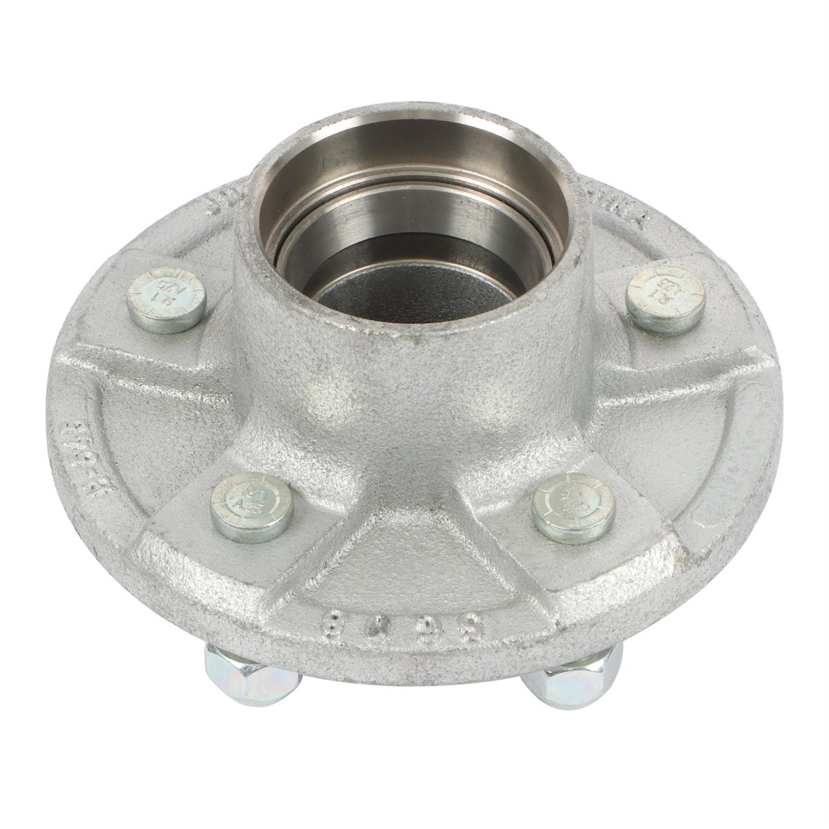 5 On 4 Inch Galvanized Trailer Hub Replacement For 3500 Lbs 84 Spindle