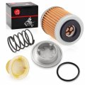 Oil Drain Plug Cap Spring Filter Strainer For Yamaha Sr185 Xt225 Bw200 Ttr225 Ttr230 Tw200 Moto-4 Yfm 200 225 Bear Tracker 250