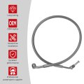 Front Left Brake Hose Line For Polaris Ranger 500 2x4 4x4 6x6 And 700 2005 To 2009 Part Number Ptfe Metal Mesh Construction