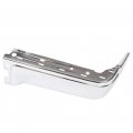 Hecasa Rear Bumper End Face Bar Compatible With 2009-2014 Ford F150 Styleside W O Sensor Hole Chrome Rh Passenger Side