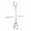 Uxcell Thin Open End Wrench 10mm X 12mm Metric Mirror-chrome Plated High Carbon Steel For Household Maintenance And General