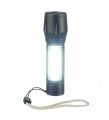Adjustable Focus Usb Rechargeable Zoom Flashlight Fl3657r5 300 Lumens Led Handheld Light With Side And Strobe Water Resistant