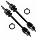 Caltric Front Left And Right Cv Joint Axle With Bearing Compatible Polaris