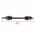 Caltric Front Left And Right Cv Joint Axle With Bearing Compatible Polaris