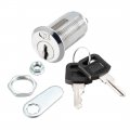 Uxcell Cam Lock 1-1 8 Cylinder Length With No 5 Nut-on Type Keyed Different