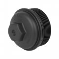 X Autohaux Black Oil Filter Cap Cover 12605565 Replacement For Buick Chevrolet Gmc