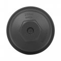 X Autohaux Black Oil Filter Cap Cover 12605565 Replacement For Buick Chevrolet Gmc