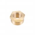 Uxcell Brass Threaded Pipe Fitting G1 2 Male X 4 Female Hex Bushing Adapter 10pcs
