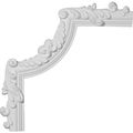 Ekena Millwork Pml15x15hi Hillsborough Panel Molding Corner 15-inch X 3 4-inch 