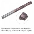 Uxcell Carbide Twist Drill Bits 3 3mm Din K45 Tungsten Altisin Coated Jobber Straight Shank Drilling Cutter For Stainless Steel